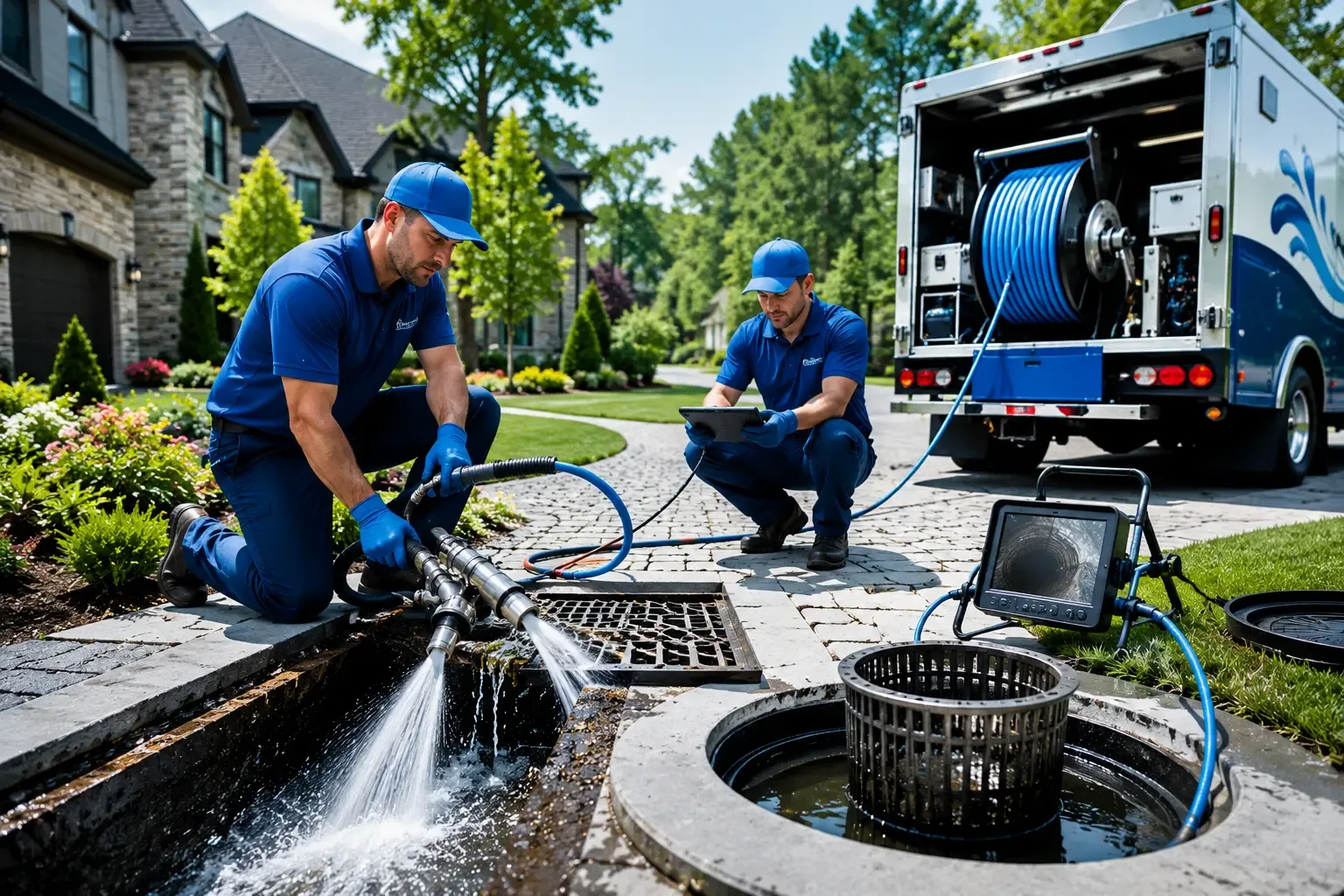 Local outdoor drain cleaning professionals in Mount Hope, AL